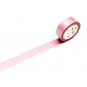 Masking Tape MT 1,5 cm Uni Pearl irisé rose - pink