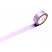 Masking Tape MT 1,5 cm Uni Pearl irisé lilas - lilac