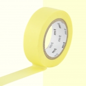 Masking Tape MT Uni pastel jaune - lemon