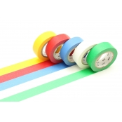 Masking Tape MT Boite de 5 rouleaux assortis BASIC