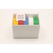 Masking Tape MT Boite de 5 rouleaux assortis BASIC