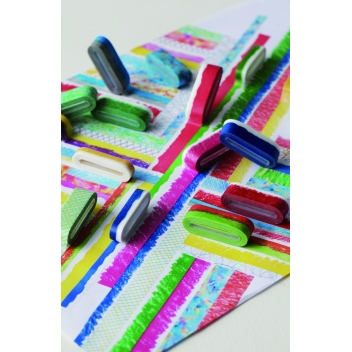 MTART04Z - 4971910238547 - Masking Tape (MT) - Masking Tape MT Tape Art 9 mm Boite 10 rouleaux palette craie pastel - 2