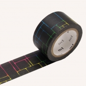 Masking Tape MT Ardoise 2 cm Lignes