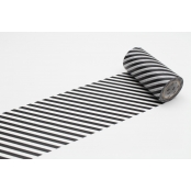 Masking Tape MT Casa Rayé 10 cm noir - stripe black