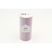 Masking Tape MT Casa Lignes 10 cm violet - border grape