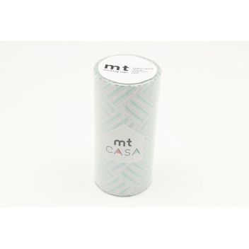 MTCA1116Z - 4971910227978 - Masking Tape (MT) - Masking Tape MT Casa 10 cm Rayé tressage bleu argent - corner izumi - 4