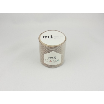 MTCA5029Z - 4971910182383 - Masking Tape (MT) - Masking Tape MT Casa Rayé border brown