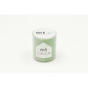 Masking Tape MT Casa Rayé border light green