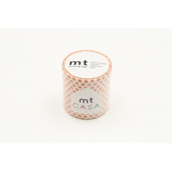 MTCA5100Z - 4971910227374 - Masking Tape (MT) - Masking Tape MT Casa Pois 5 cm orange - dot mandarin