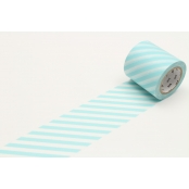 Masking Tape MT Casa Rayé 5 cm aqua - stripe mint blue