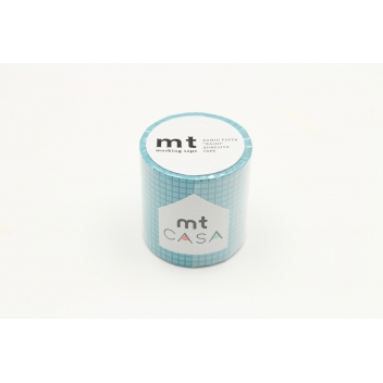 MTCA5114Z - 4971910227510 - Masking Tape (MT) - Masking Tape MT Casa Quadrillage 5 cm bleu fond bleu - pool