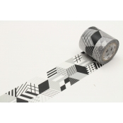 Masking Tape MT Casa 5 cm cubes noir - box monochrome