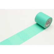 Masking Tape MT Casa traditionnel 5 cm lagon - line pattern green