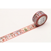 Masking Tape MT Noel 2 cm scènes d'Hiver - stitch story