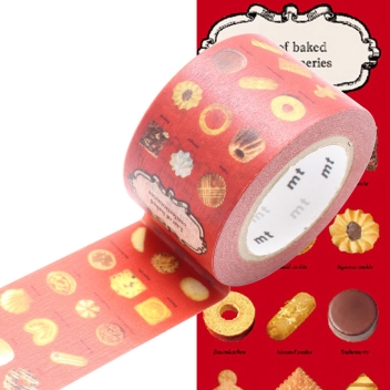MTEX1P117Z - 4971910209776 - Masking Tape (MT) - Masking Tape MT EX 3 cm gâteaux - baked sweets - 4
