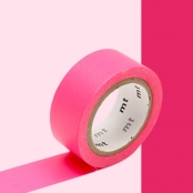 Masking Tape MT 1,5 cm Extra fluo luminescent rose - pink