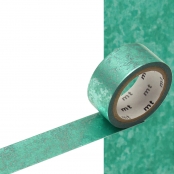 Masking Tape MT 1,5 cm FAB métal vert d'eau - green