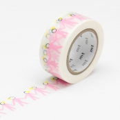 Masking Tape MT Mina farandole neighbor pink