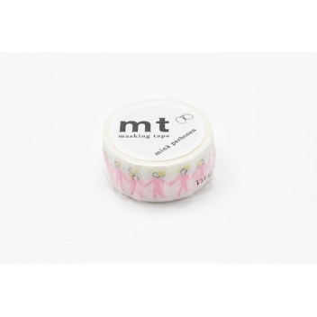 MTMINA16Z - 4971910191675 - Masking Tape (MT) - Masking Tape MT Mina farandole neighbor pink - 2