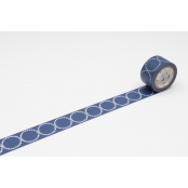 Masking Tape MT Mina tambourine petit navy blue