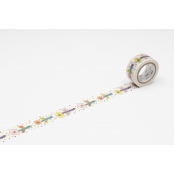 Masking Tape MT Mina fleur enfant - flower white