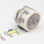 Masking Tape MT Mina dessin pegasu white