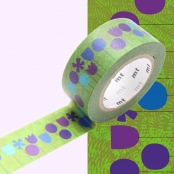 Masking Tape MT Saul 2 cm fleurs