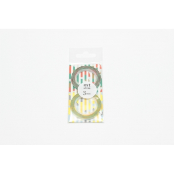 MTSLIMS05Z - 4971910192221 - Masking Tape (MT) - Masking Tape MT Slim 3 mm Set de 2 déco mosaic E - 2