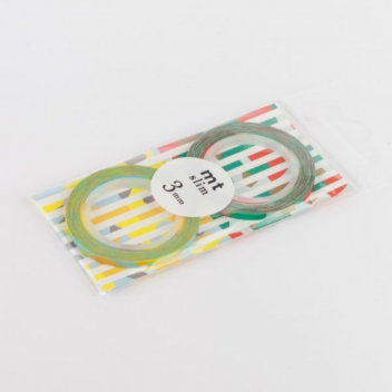 MTSLIMS05Z - 4971910192221 - Masking Tape (MT) - Masking Tape MT Slim 3 mm Set de 2 déco mosaic E - 3