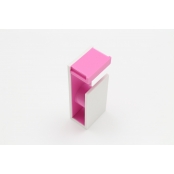 Dérouleur magnétique pour Masking Tape MT - blanc & rose