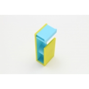 Dérouleur magnétique pour Masking Tape MT - jaune & bleu