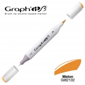 Marqueur manga à l’alcool Graph\'it Brush 2102 Melon