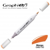Marqueur manga à l’alcool Graph'it Brush 2150 Mango