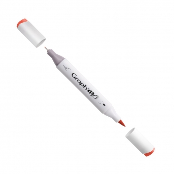 GI82170 - 3700010006074 - Graph it - Marqueur manga à l’alcool Graph'it Brush 2170 Paprika - 2