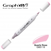 Marqueur manga à l’alcool Graph'it Brush 5118 Quartz Rose