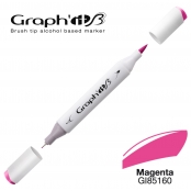 Marqueur manga à l’alcool Graph'it Brush 5160 Magenta