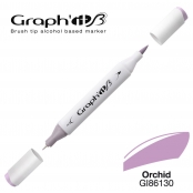 Marqueur manga à l’alcool Graph'it Brush 6130 Orchid