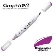 Marqueur manga à l’alcool Graph'it Brush 6170 Bougainvillea