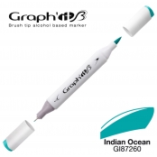 Marqueur manga à l’alcool Graph\'it Brush 7260 Indian Ocean