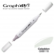 Marqueur manga à l’alcool Graph\'it Brush 8118 Celaddon