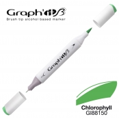 Marqueur manga à l’alcool Graph'it Brush 8150 Chlorophyll