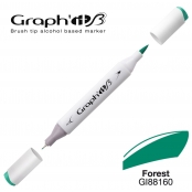 Marqueur manga à l’alcool Graph\'it Brush 8160 Forest