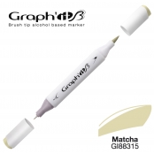 Marqueur manga à l’alcool Graph'it Brush 8315 Matcha