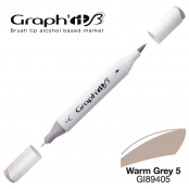 Marqueur manga à l’alcool Graph'it Brush 9405 Warm Grey 5