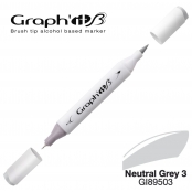 Marqueur manga à l’alcool Graph'it Brush 9503 Neutral Grey 3