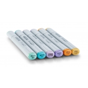 Set Copic Sketch marqueurs Manga 6 couleurs pastels