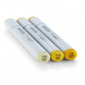 Set Copic Sketch marqueurs Manga 3 couleurs dégradé jaune Trio 5