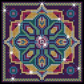 Tableau Art Diamond Strass et diamants Mandala