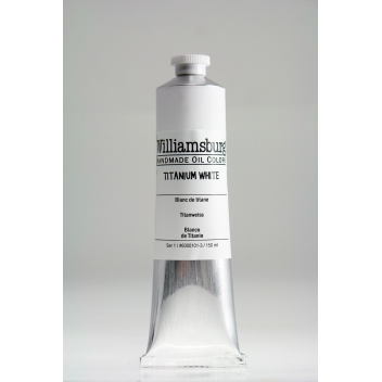 WTT-0101 - 0877463003127 - Williamsburg - Peinture à l'huile Williamsburg 150ml Blanc de titane S1 - 2