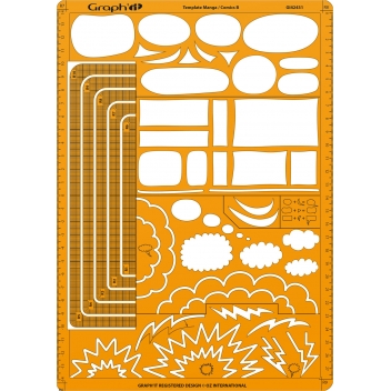GI42431 - 3700010424311 - Graph it - Trace Bulle Comics et Manga Graph'it B